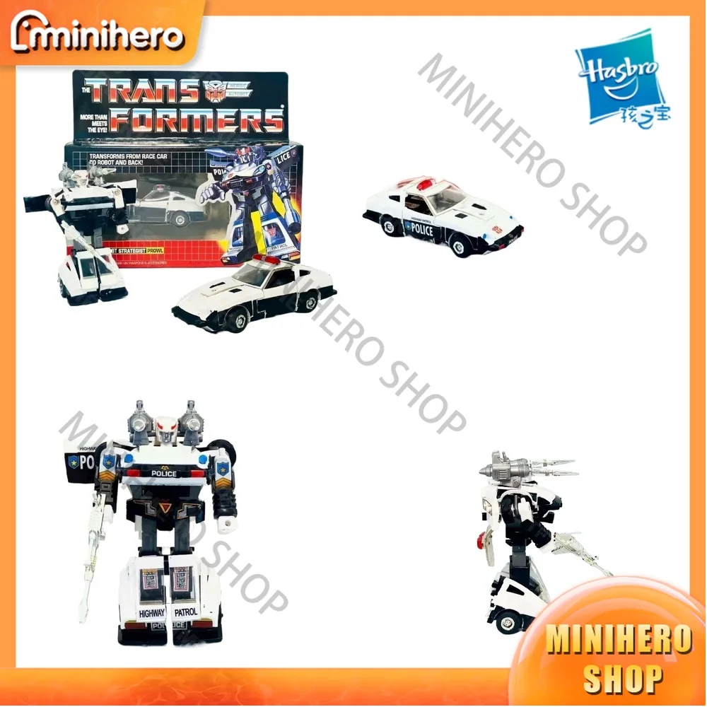 

In Stock Original Hasbro Transformers G1 1984 Prowl Autobot Strategist Super Action Figure Articulated Collectible Model for