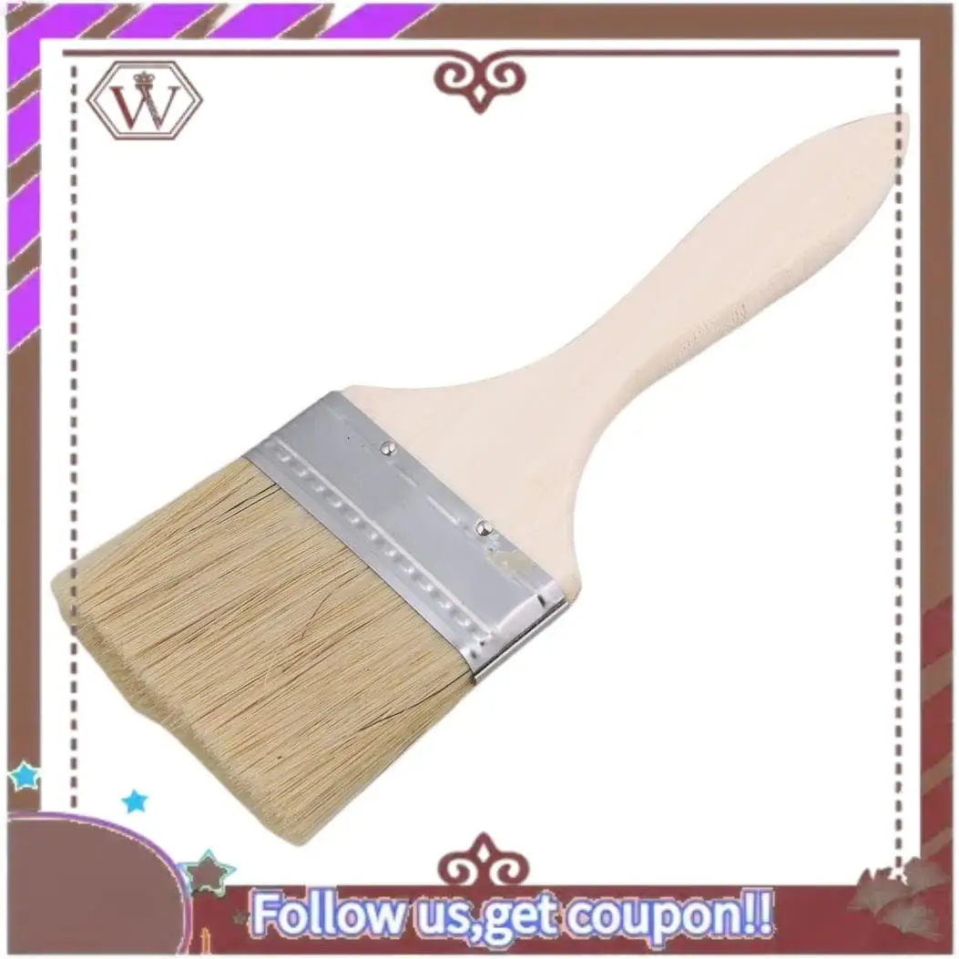 

ABBG-24Pcs Paint Brushes 70Mm Chip Paint And Varnish Brush Perfect For Wall And Wood Painting Stains Glues