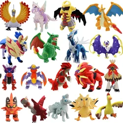 Legendary Pokemon Plush Toys Lugias Lucario Giratina Koraidon Zacian Solgaleo Figures Cartoon Soft Stuffed Toy Gifts