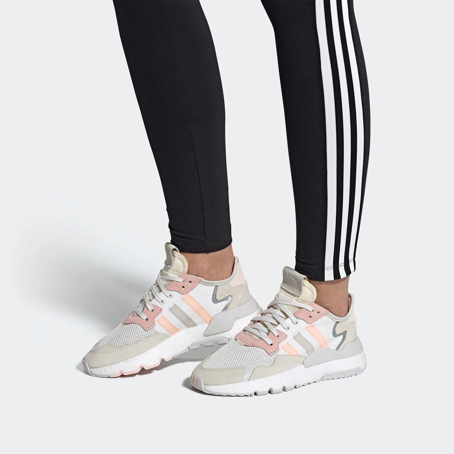 

Adidas genuine seasonal clover NITE JOGGER women's casual shoes EG9199