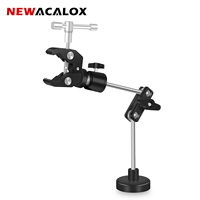 NEWACALOX Soldering Helping Hands 360° Rotating Hot Air Gun Holder Circuit Board Clamp for Phone/Computer  Electronic Repair