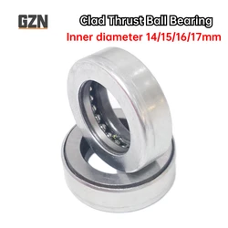 1pcs Clad Thrust Ball Bearing Inner Diameter 14 15 16 17 18mm Non-standard Bearing Can Be Customized 13*25*9 17*31*9 15*30*9.5