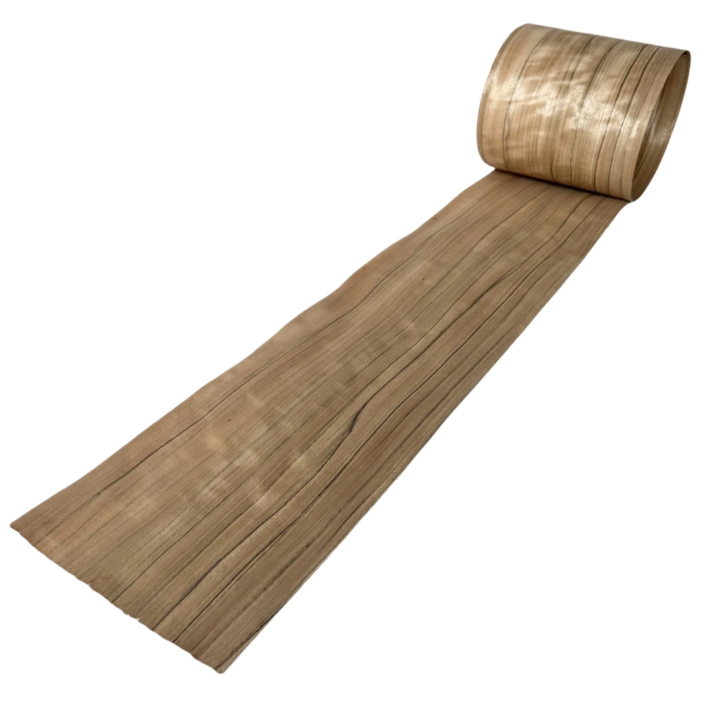 20cmx250cm, 0.4mm Thick African Walnut Veneer, for Restoration of Furniture, Natural African Walnut Veneer Roll.