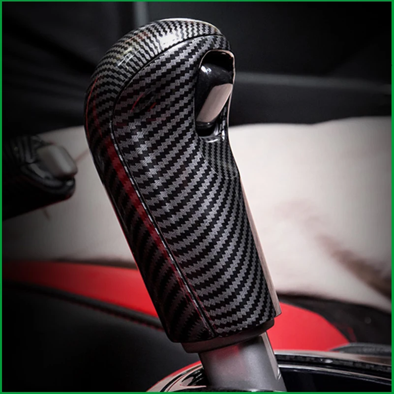 

Car Styling For Honda Jazz Fit AT 2015-2018 Gear Shift Lever Knob Handbrake Cover Sticker Trim Decorative Auto Parts Accessories