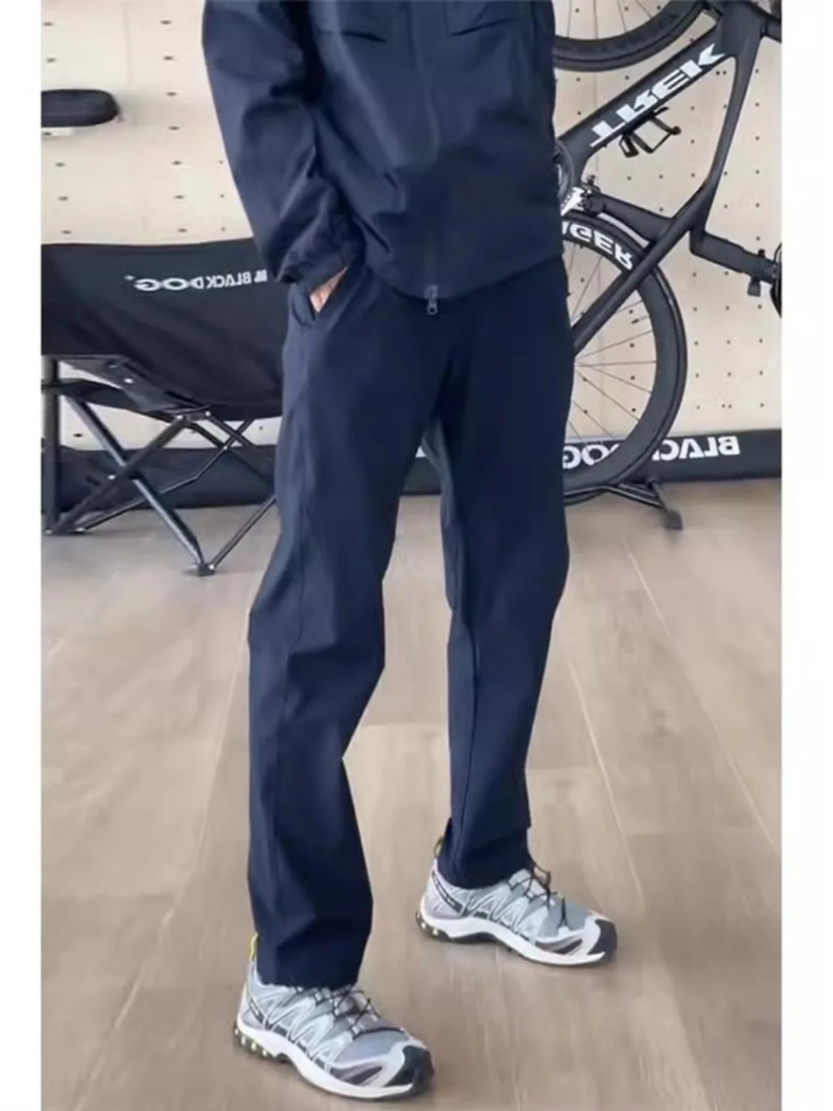 

Синие американские функциональные брюки-карго для мужчин, летние, водонепроницаемые, быстросохнущие, для активного отдыха, походов, облегающие, рабочая одежда