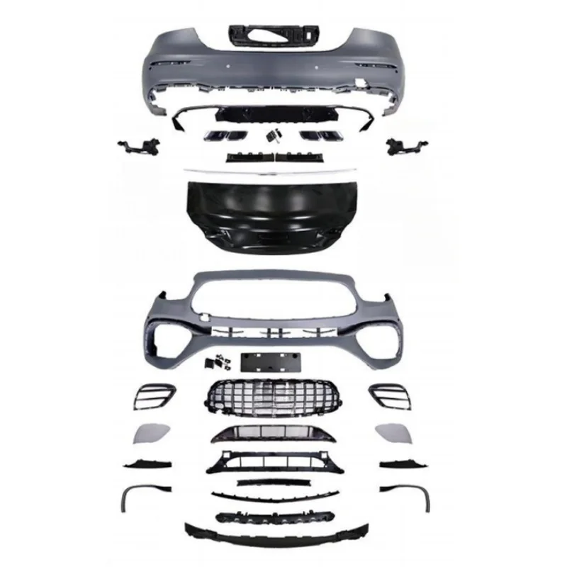High Quality Clip-on Installation Body Kit With Front Rear Bumper Clips For E Class W213 Exterior Upgrade Brand New Parts
