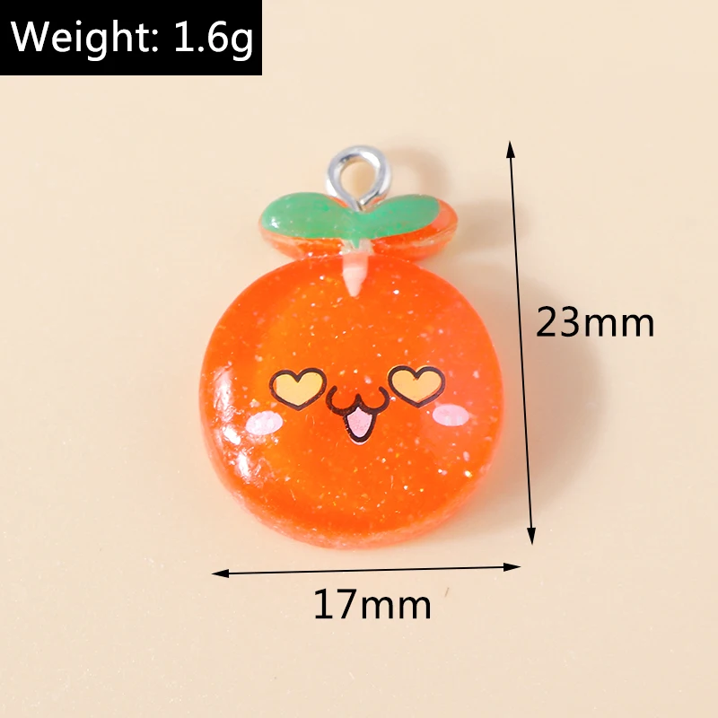 Leslie 15 Stück Harz süße Tiere Frosch Ente Schleife Blumen Charms für handgefertigte Armbänder Halsketten DIY Schmuckherstellung Zubehör – Detail 7