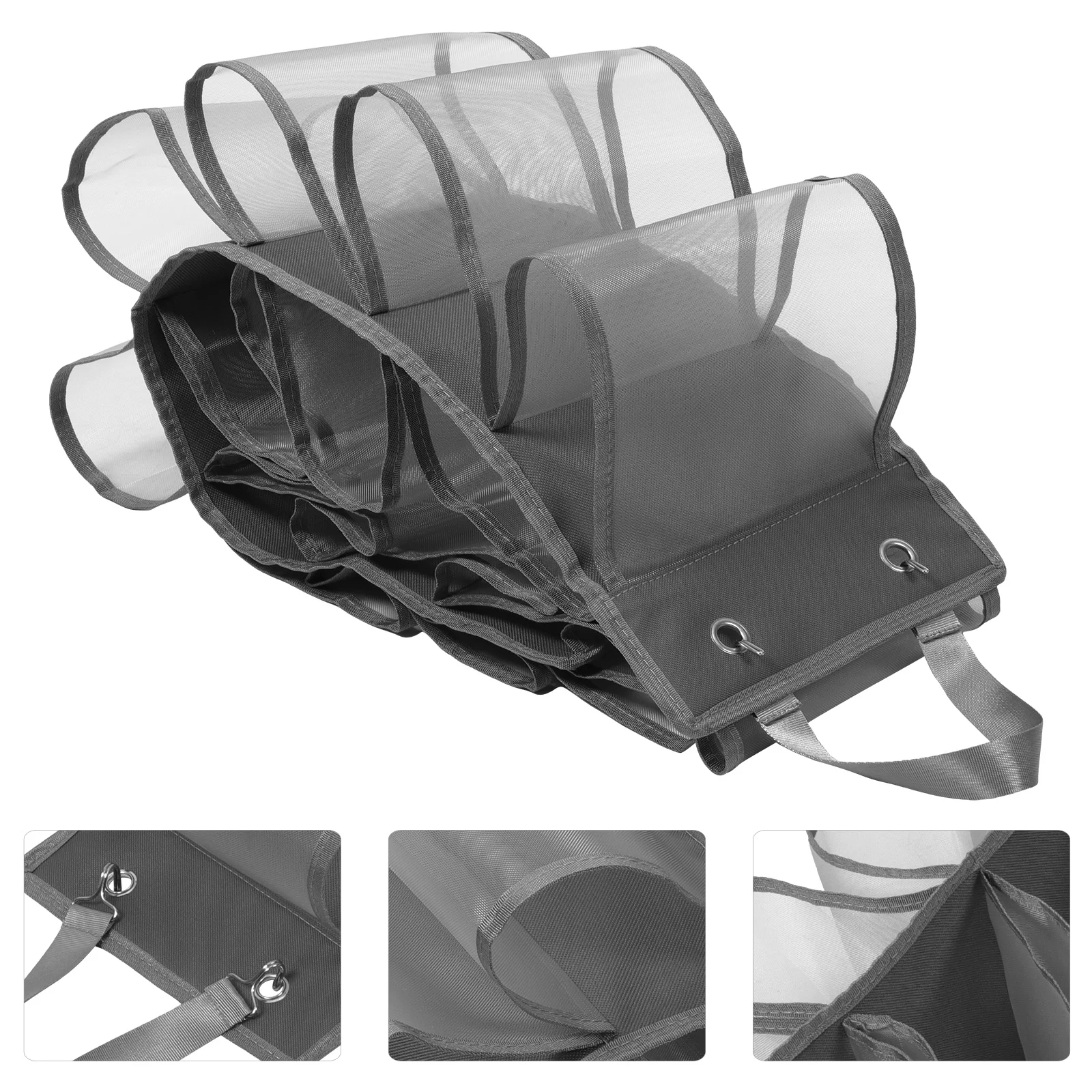 

Creative Hanging Storage Bag Closet Organizer Multi-Layer Door Hanger Wall Hanging Basket Bedroom Room Space-Saving
