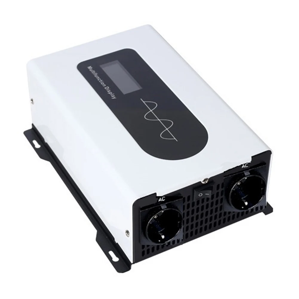 1pc 1000W Car Inverter Voltage Converter 12V To 230V Pure Sine Wave With AC Sockets For Electrical System Accessories