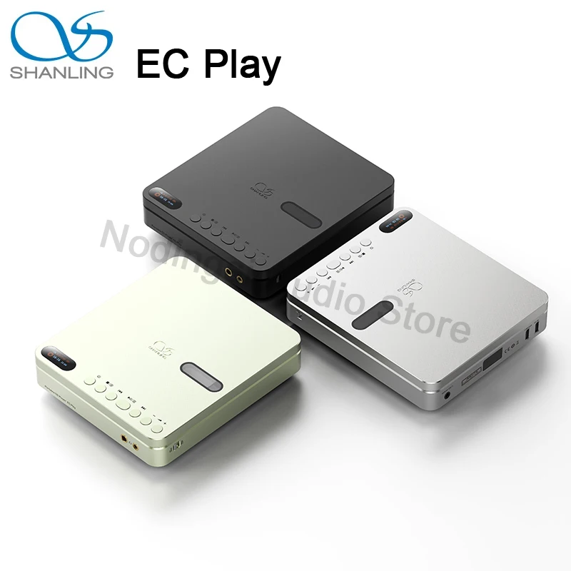 SHANLING EC Play ポータブル CD プレーヤー HIFI ハイレゾ CD プレーヤー Cirrus Logic CS43198 DAC Bluetooth LDAC/AAC/SBC 2x SGM8262 アンプ