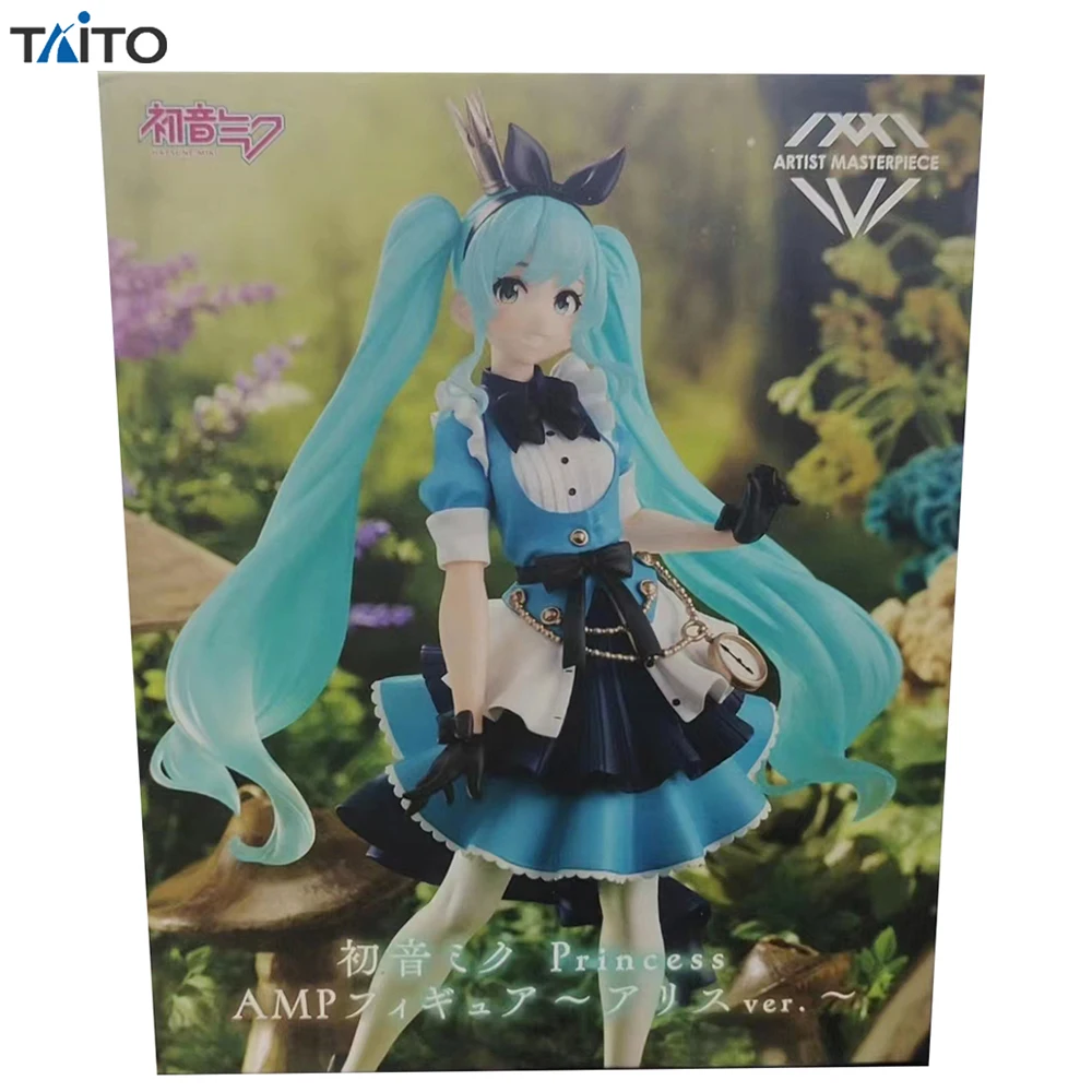 In Stock TAiTO ARTIST MASTERPIECE Hatsune Miku (Aliss Ver.) (Vocaloid) 210 mm AMP Anime Action Figure Collectible Model Toys