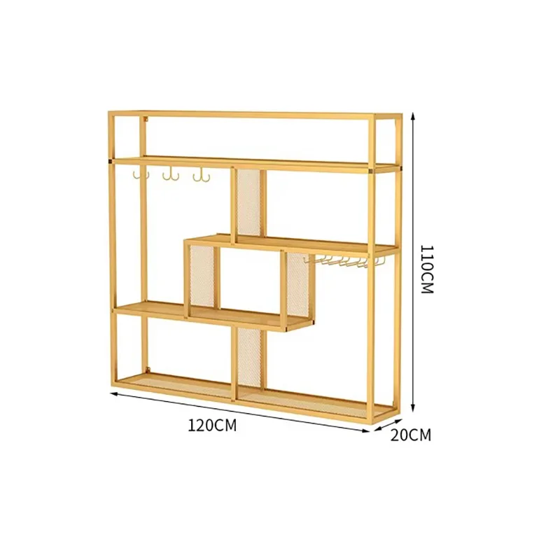 Cream Style Creative Display Showcase Minimalist Space Saving Vintage Premium Showcase Cabinet Style Vitrinas Bar Furniture