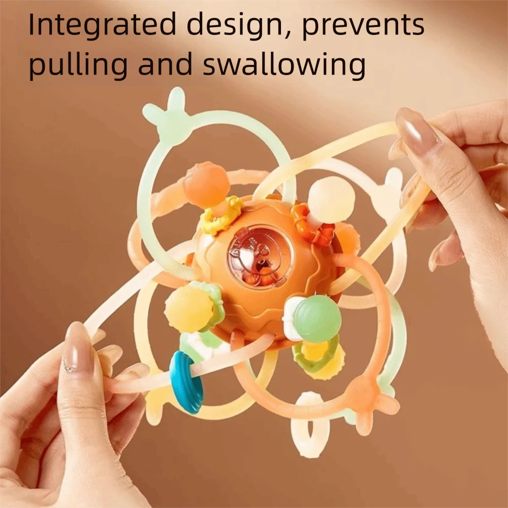 Silicone Ball Soft Silicone Baby Toy Round Ball Grab Ball Hand Grab Ball Teethers Chewable Chewable Teethers Infant 0-12months