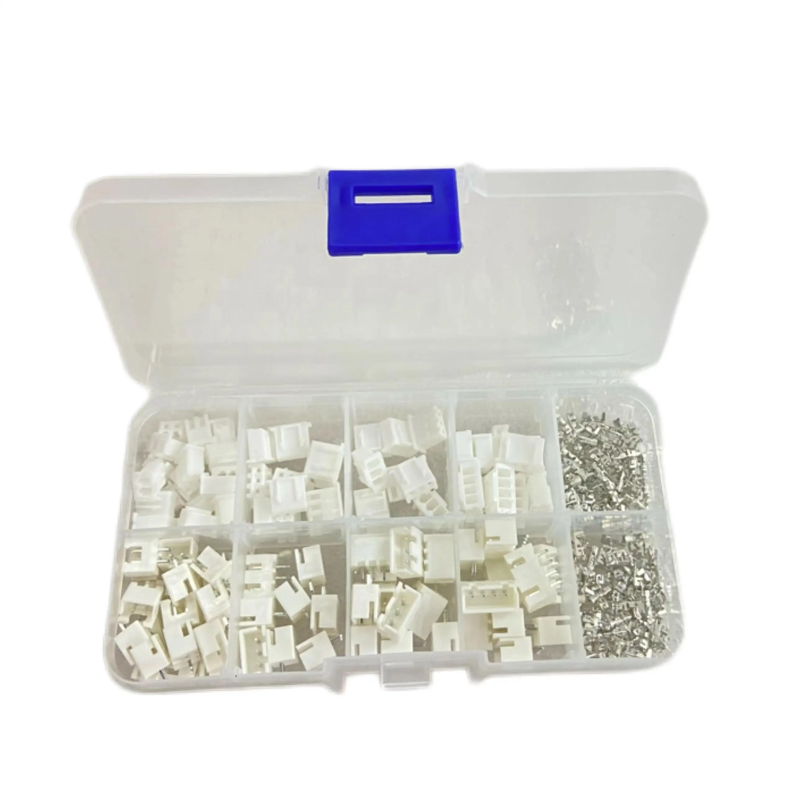 Xh2.54 mm 2P 3P 4P PitchTerminal Kit de carcasa JST conector Pin Header conector conectores de cable adaptador XH Kits 250 piezas