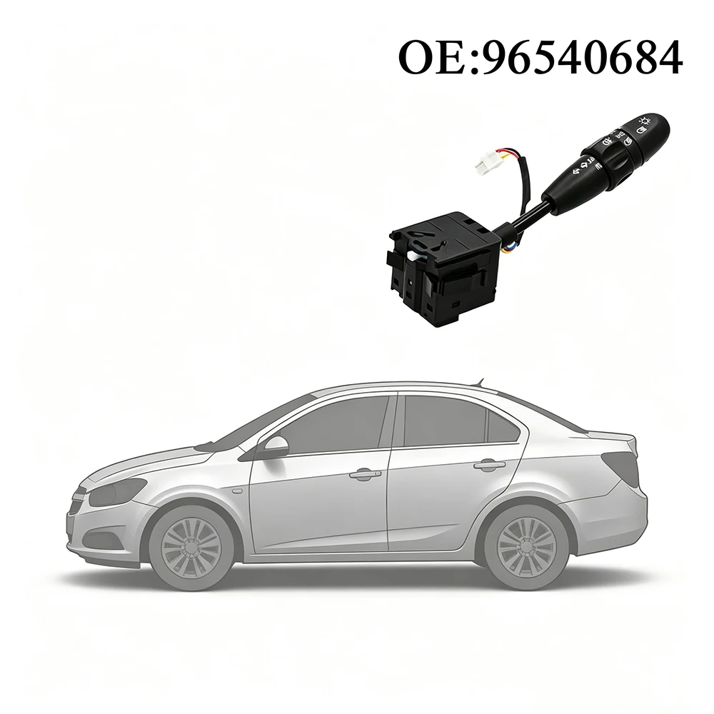 Compatible Multi-Function Steering Column Combination Switch for Chevrolet Aveo Aveo5, Turn Signal & Wiper Switch OE# 96540684