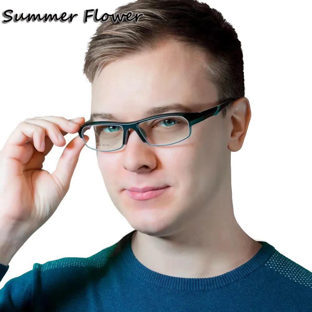 

Man Sport Glasses Quality Frame Optical Eyewear Fashion Design Spectacle TR90 Light Flexible Glasses for Prescription Lenses