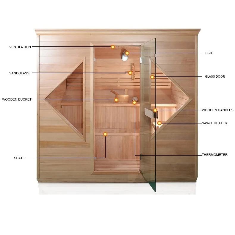 Customization.Home Sauna Steam Sauna Room Outdoor Sauna