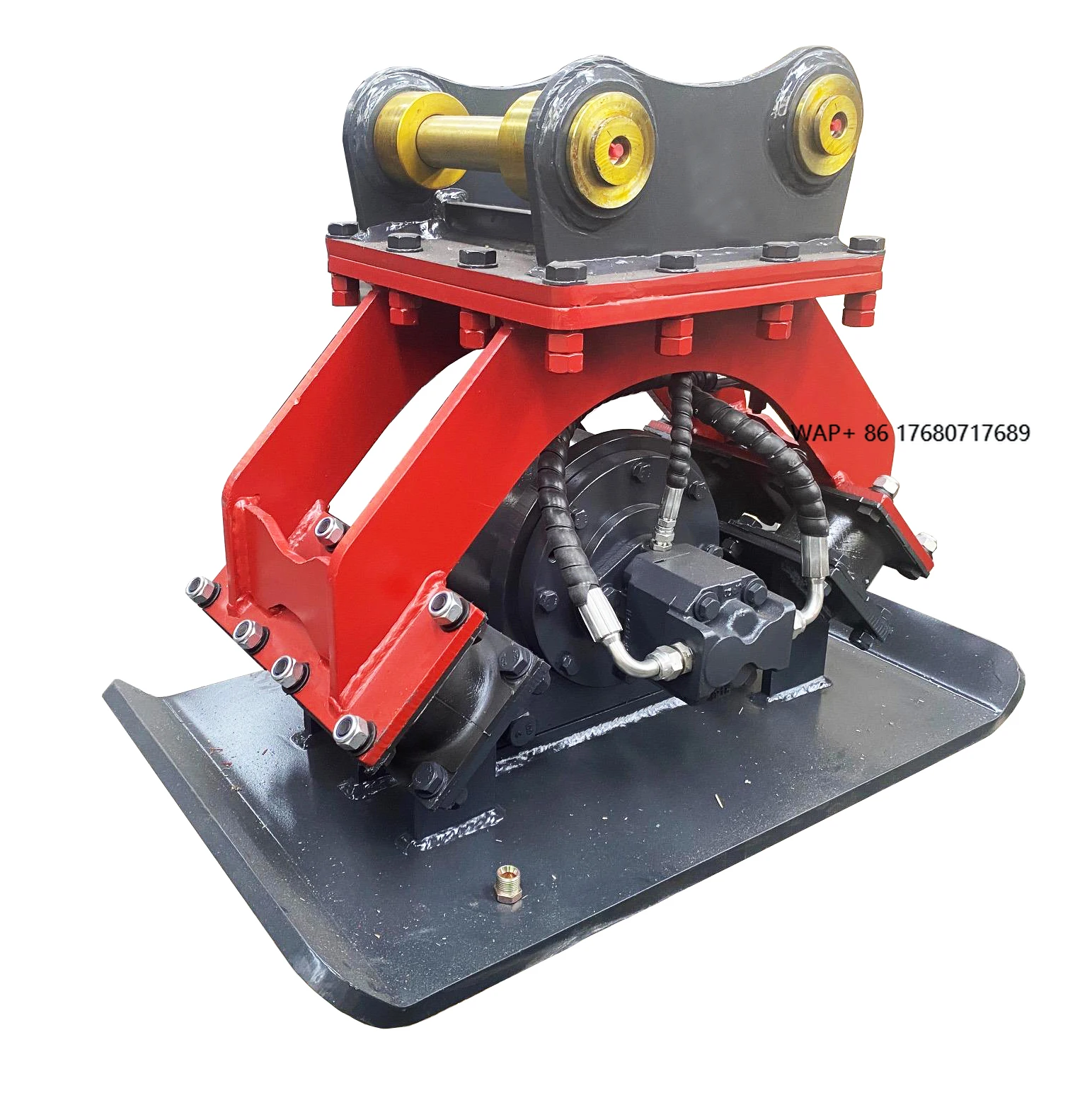 CE Approved Hydraulic Stone Vibrating Plate Compactor Wholesale Construction  Robin Engine  Power Source