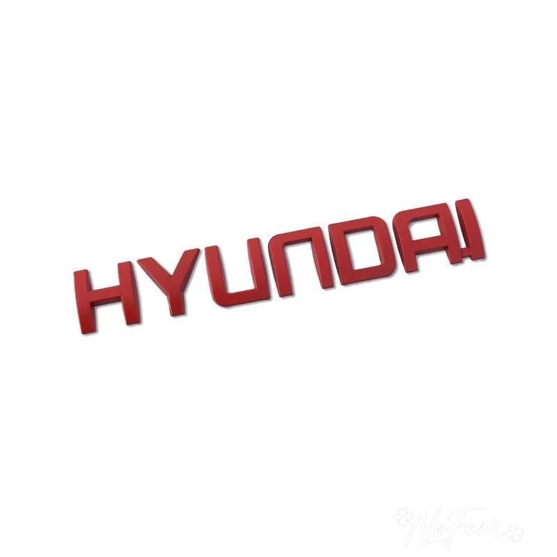 Car Side Rear Badge Nameplate Logo Sticker Trunk Decals Accessory For Hyundai Tucson Solaris I30 Creta Ix35 I40 IX20 Veloster view 2