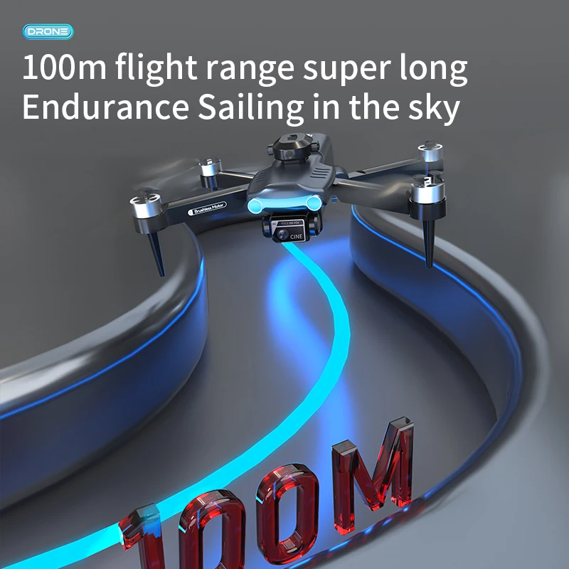 H10 Brushless RC Drone 4K doppia fotocamera professionale fotografia aerea droni giocattolo posizionamento del flusso ottico modalità senza testa regalo ragazzo