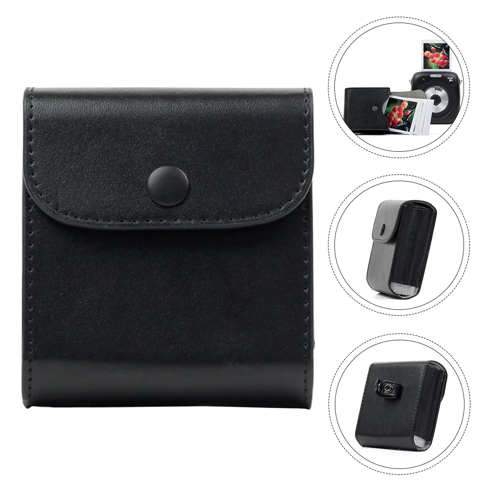 

PU Instant Camera Film Photo Bag Compatible with Square Sq20 Portable Storage for Photo Paper Travel Outdoor