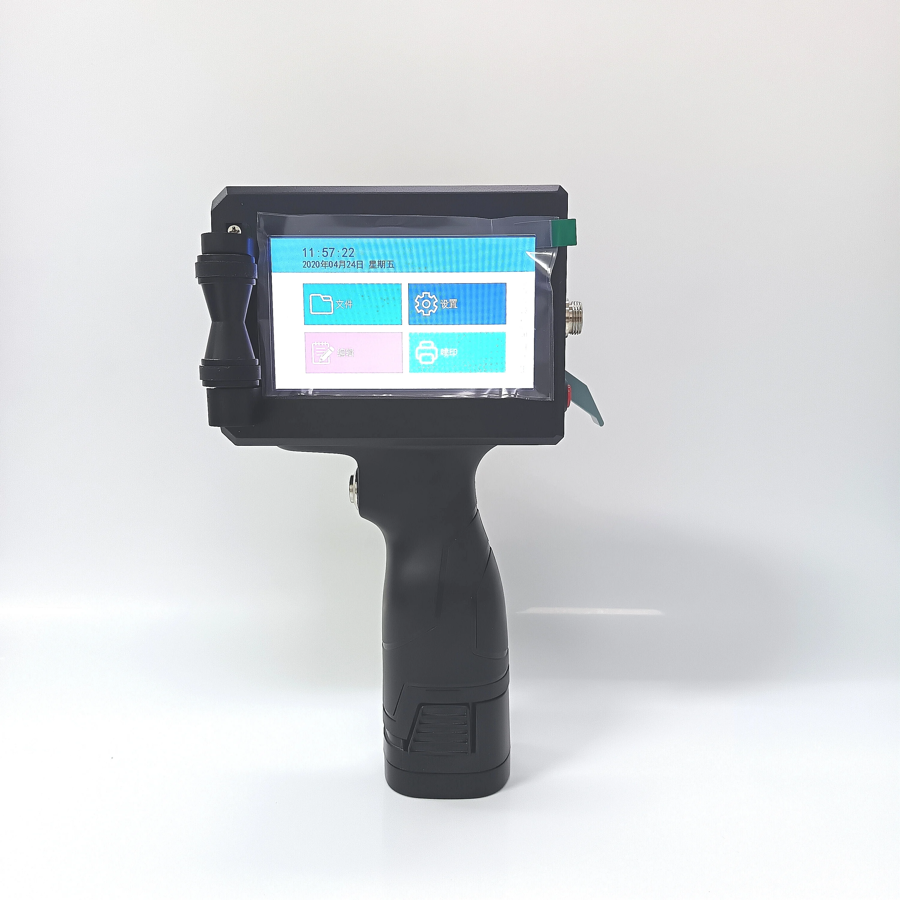 High Quality Portable 12.77 MM Inkjet Printer Handheld Machine  New Condition for Expiry Date Coding