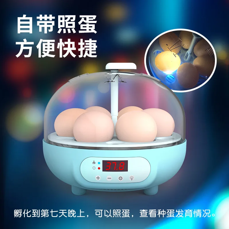 

Mini Birds Egg Incubator Automatic Home Brooder Cute Cartoon Automatic Incubator Electric for Children Chicken Birds 6 18 Eggs