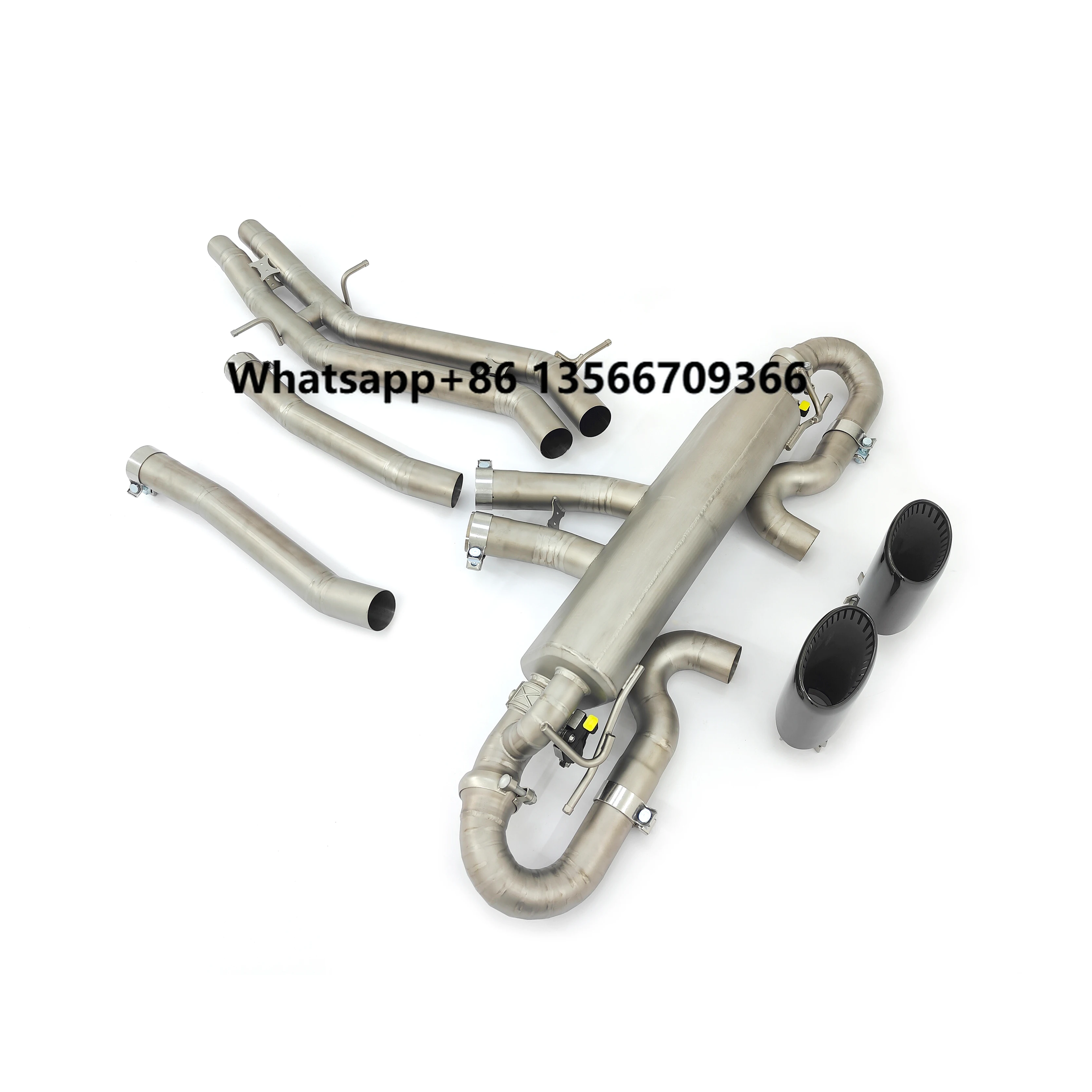 

CSZ High Performance Titanium Valved Catback Axleback Exhaust for Porsche Cayenne Fit Turbo GT Surround Kit Catback Exhaust