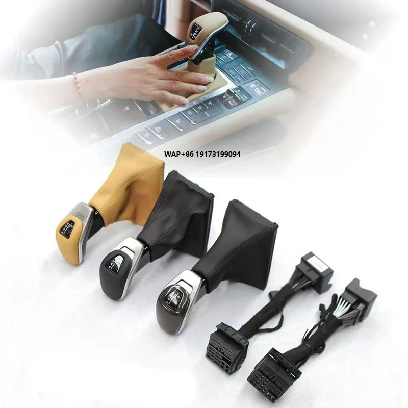 

2014-2021 Car Upgrade New Gear Lever Airplane Transmission Old to New PDK Gear Head Replacement Interior Modification for Macan