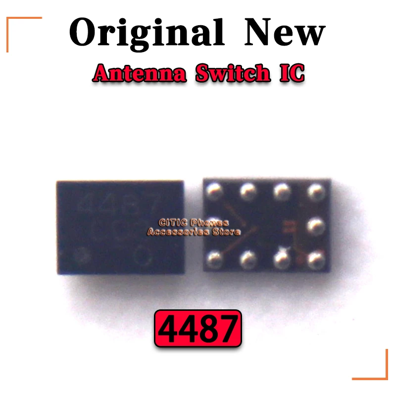 

2-30Pcs/Lot New Original 4487 Antenna Switch IC For iPhone 16 Series 16Plus 16Pro 16ProMax Frequency IC Signal Chip