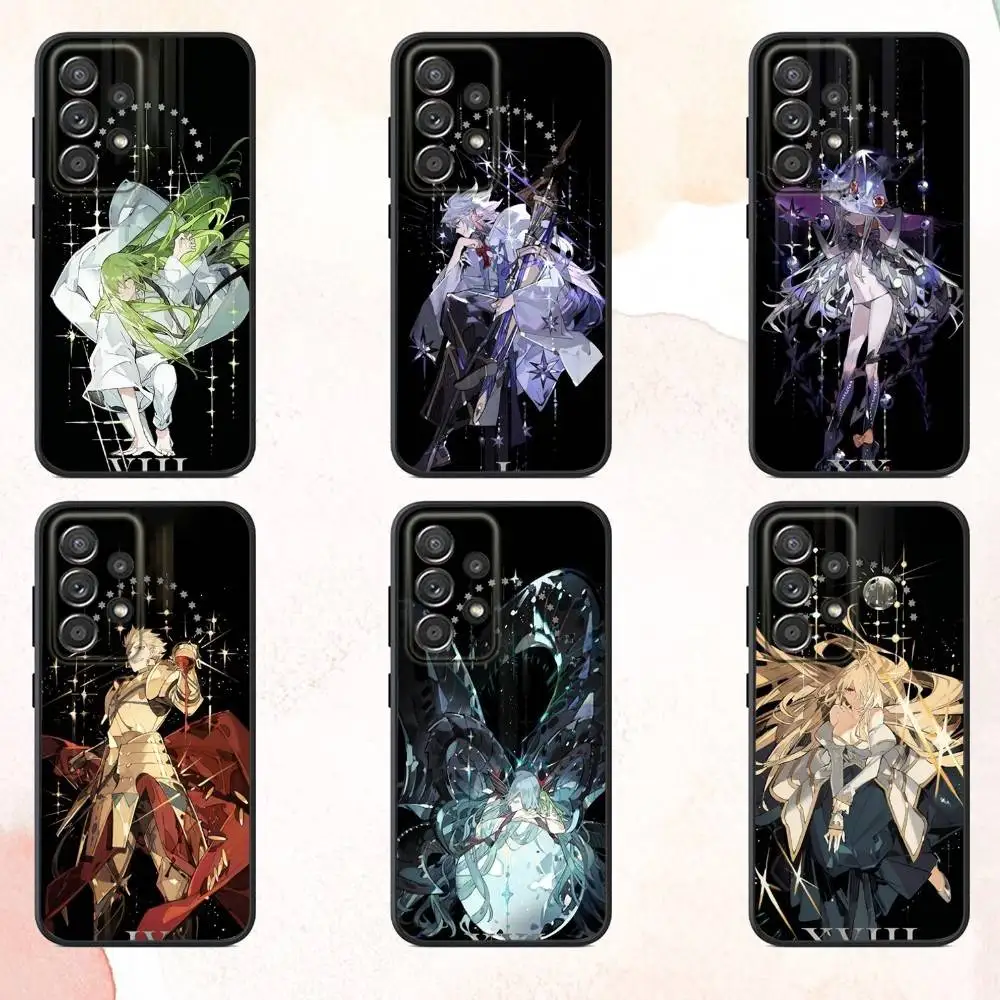 

Phone Case For Samsung S25,S24,S21,S22,S23,S30,Ultra,S20,Plus,Fe,Lite,Note,10,9,5G Fate-Grand-S Order Anime Black Cover