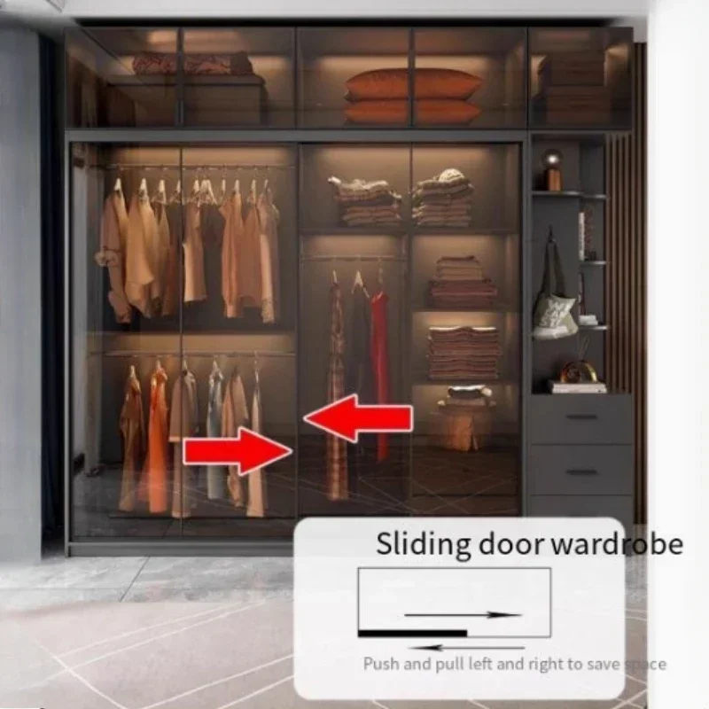 Shelf Shelve Wardrobes Organizer Underwear Nordic Storage Open Closets Cabinet Modern Ropero Armable De Ropa Bedroom Furniture