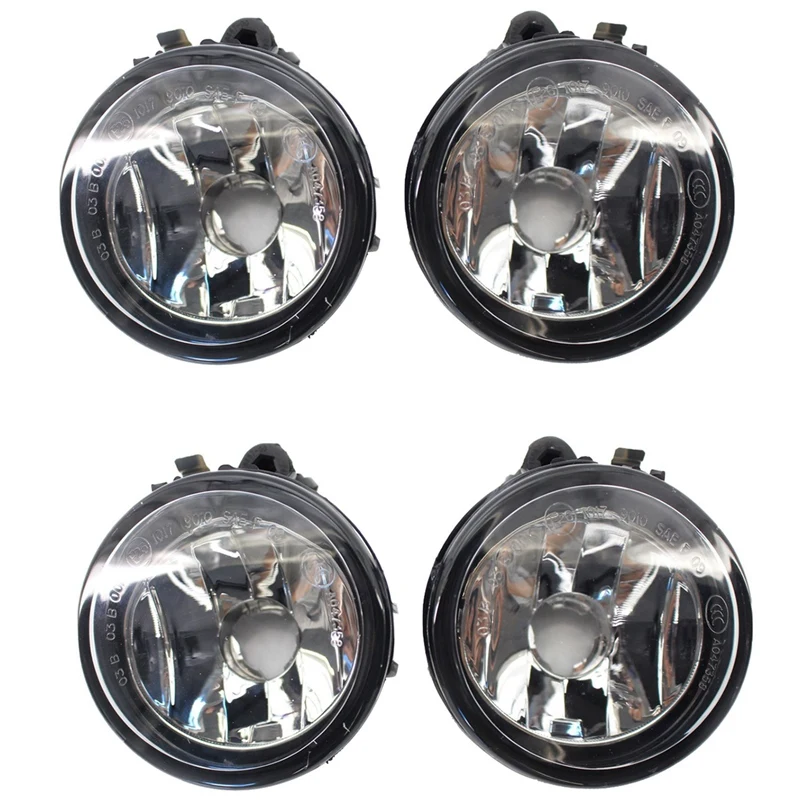 New2x Pair Front Bumper Fog Lamp Lights For-BMW X3 F25 X4 F26 X5 F15 X6 F16 Not Including Bulb 63177238787 63177238788