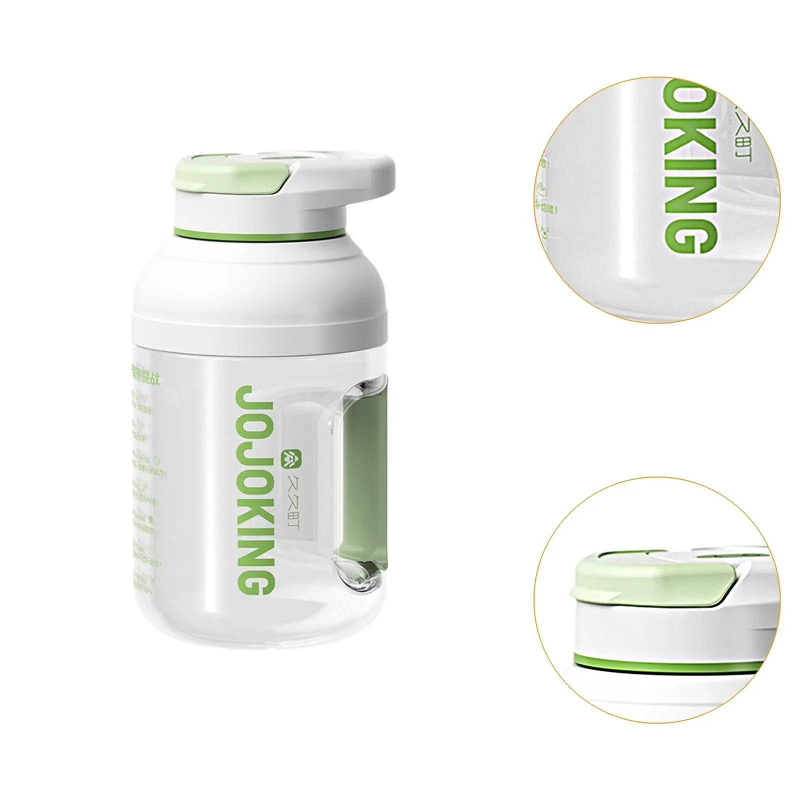 ไฟฟ้าผลไม้คั้นน้ําผลไม้ถ้วยดื่มขนาดกะทัดรัดแบบพกพาเครื่องปั่นขวดน้ํา