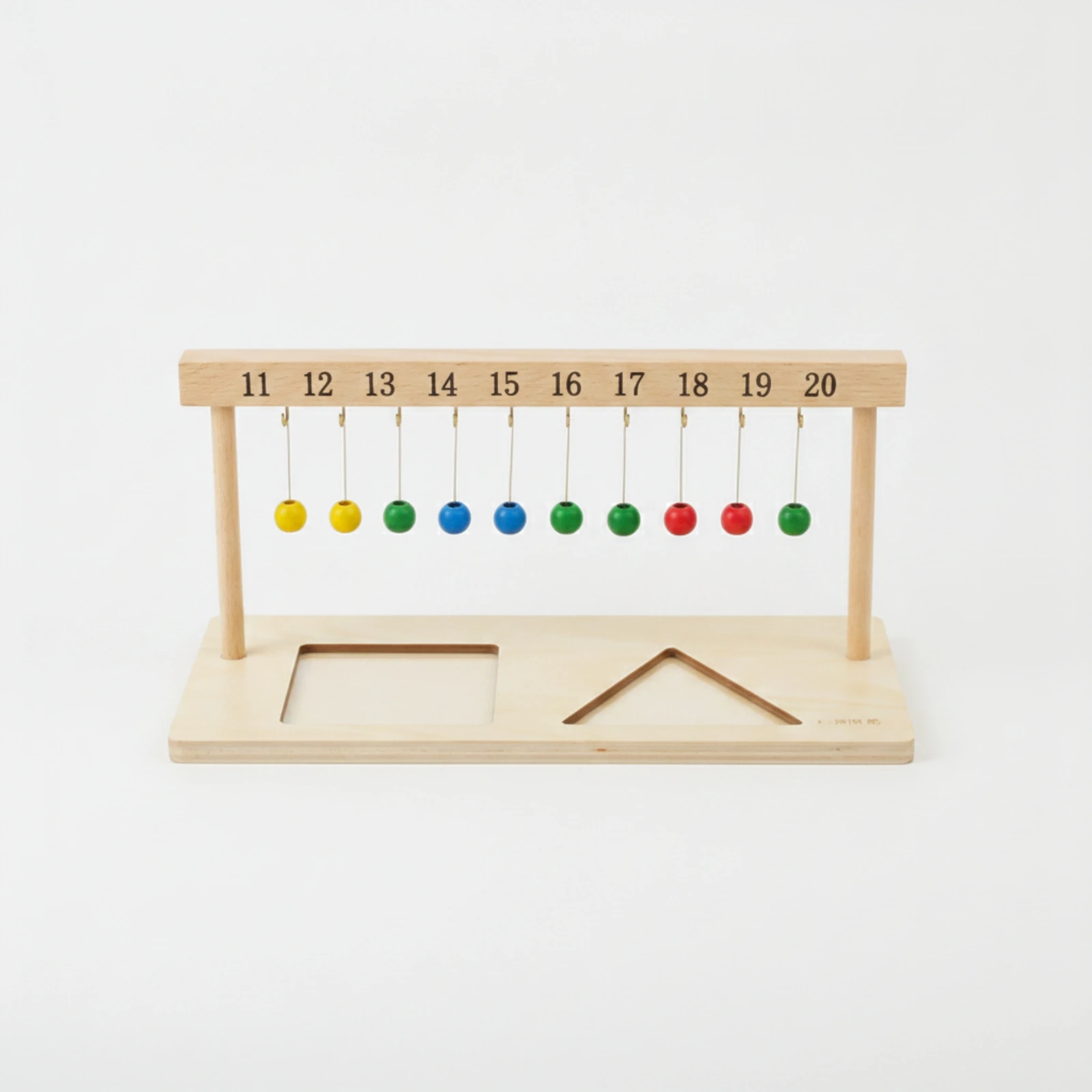 Set di 2 Supporti in Legno per - Abacus Counting Bead recensione e prezzo