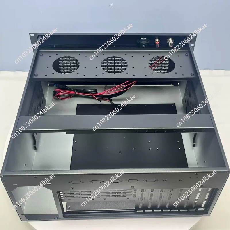 Server Case + EATX Mainboard RTX4090 Video Card CPU Heatsink 360mm Water Cooling Row 8-channel ATX Power Module