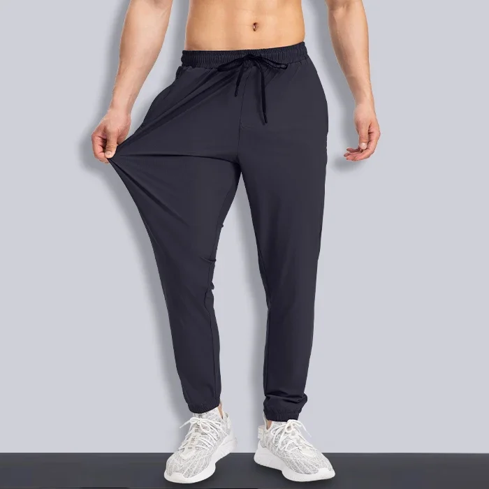 

Ice silk sports pants, quick drying breathable, cool high elastic, sports comfort