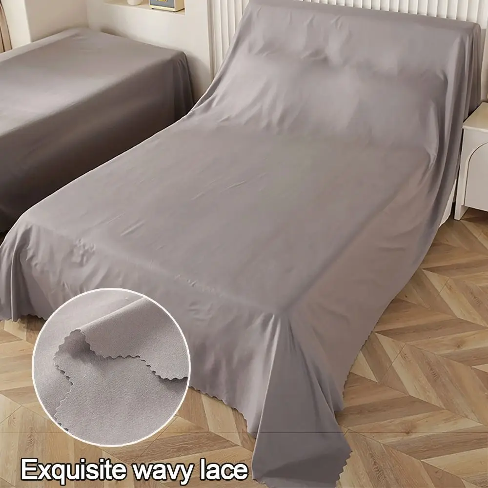 New Breathable Furniture Dust Cover Large Size Grey Dustproof Cloth Mold Resistant Dust Cover Cloth Bed Sofa Tea Table Chair