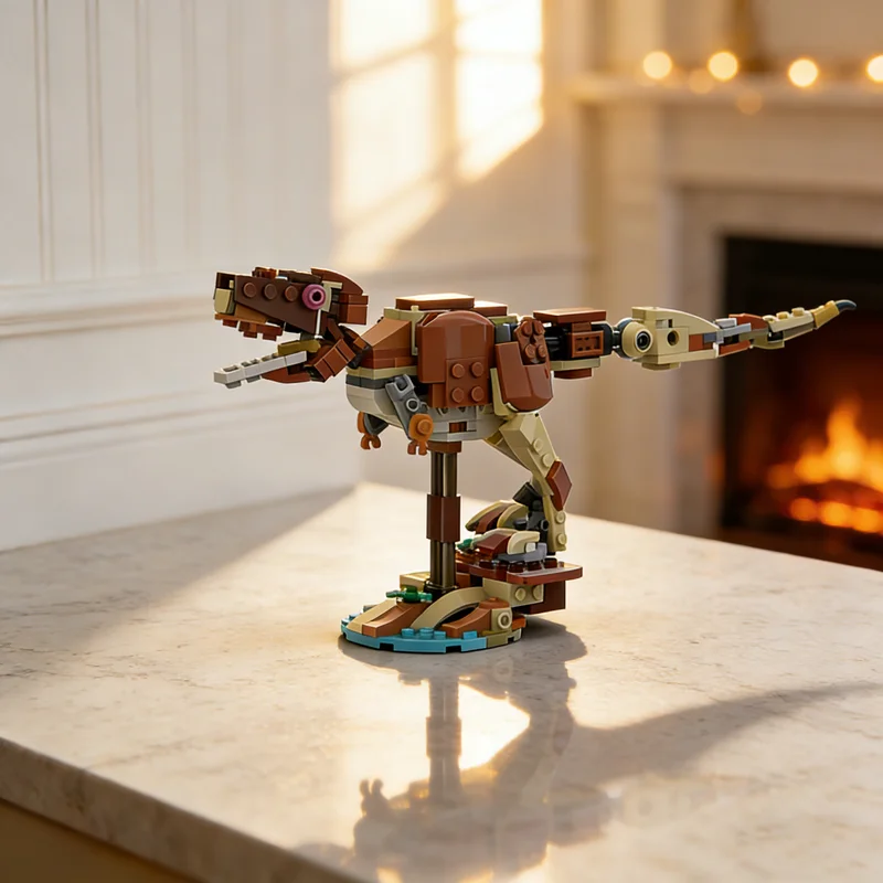 177 pièces MOC créateur 3 1 tyrannosaure Rex figurine échelle modèle blocs de construction jouets Architecture cadeaux de noël éducation enfants