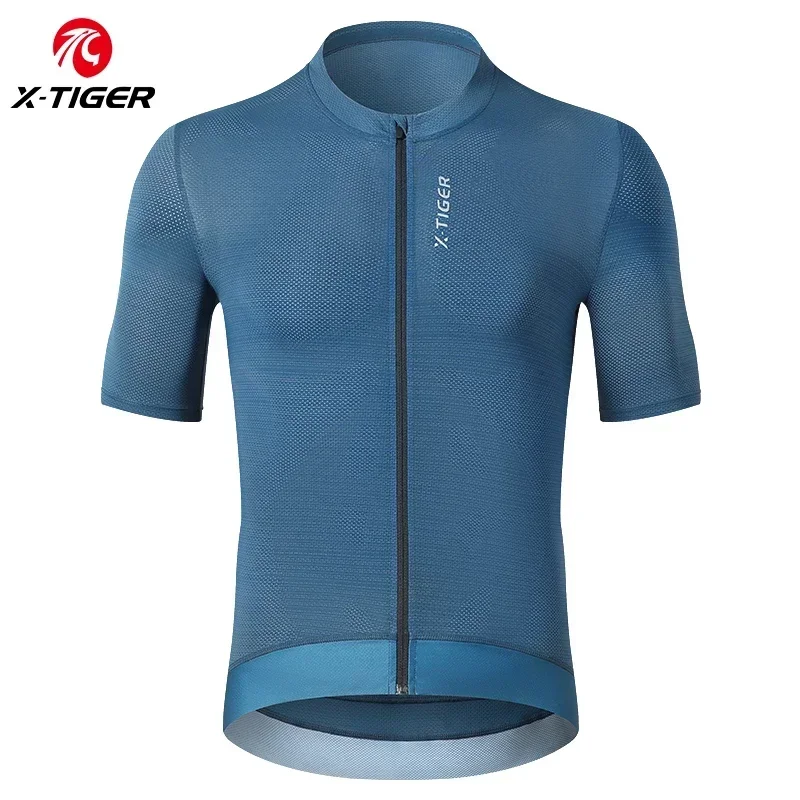AliExpress X-TIGER Summer Cycling Jersey Sports Breathable Short Shirt Slim Pro Cycling Jersey Racing Top Casual Dress POShirt Short Sleeve