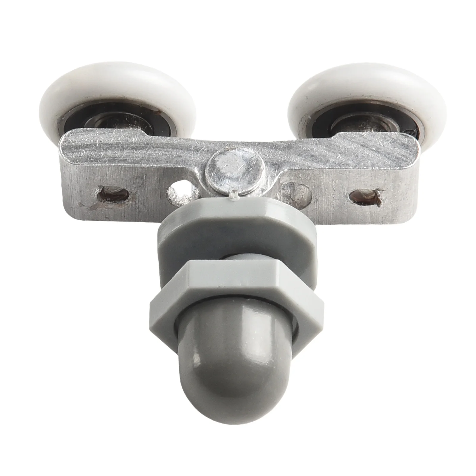 4pcs Twin Shower Door Rollers/Runners 19/23/25/27mm Wheels Diameter Bathroom Door Runners Sliders Wheels Double Wheel  Hardware