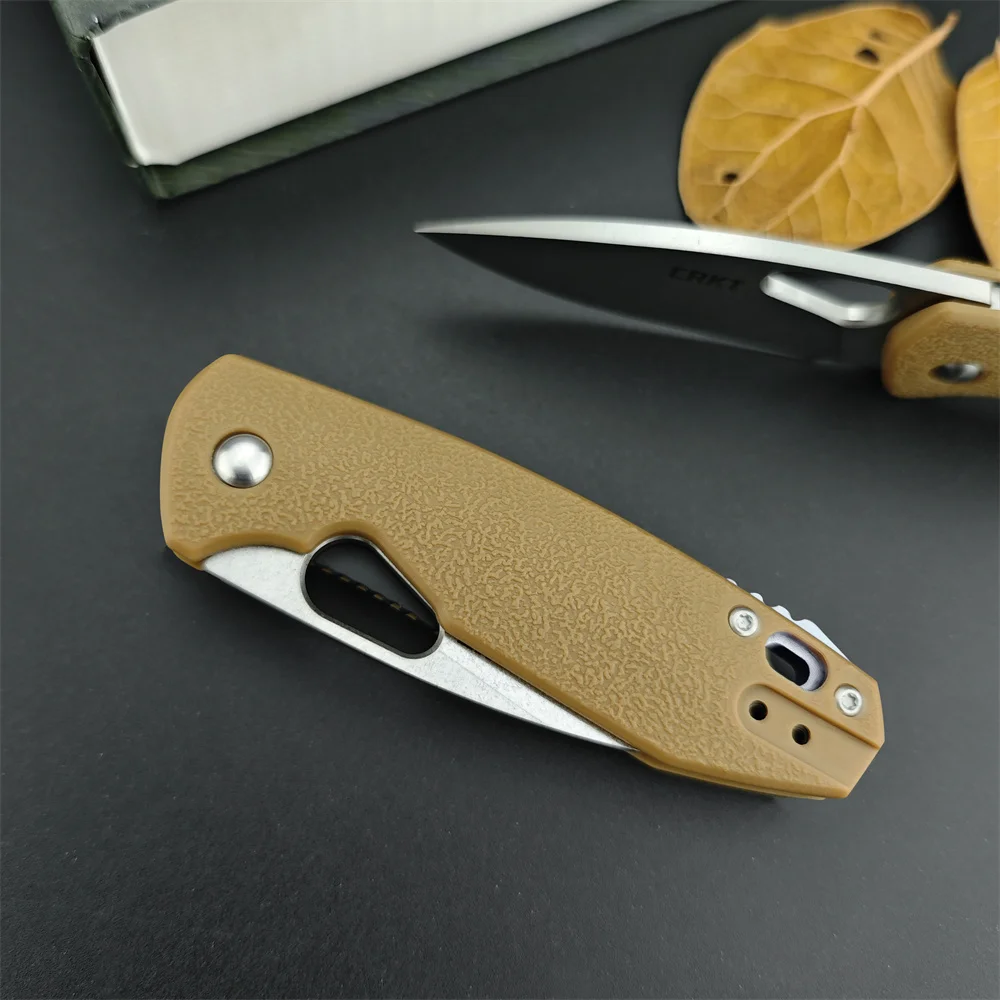 Tactical 5390 CR Piet Pocket Folding Knife CR8Cr13Mov Blade Nylon Glass Fiber Handles Outdoor Hunting Knives Rescue Camping Tool