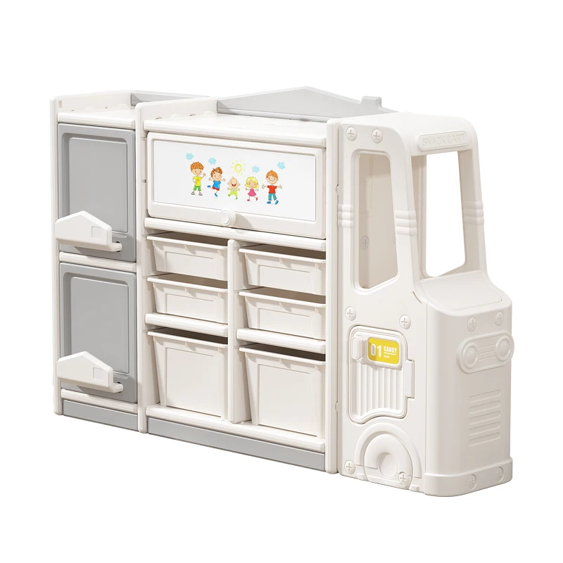

Furniture Children's Toys Plastic Cabinet Storage Rack Baby Storage Removable Chest Corner Cabinet Rack Drawer Bookshelf