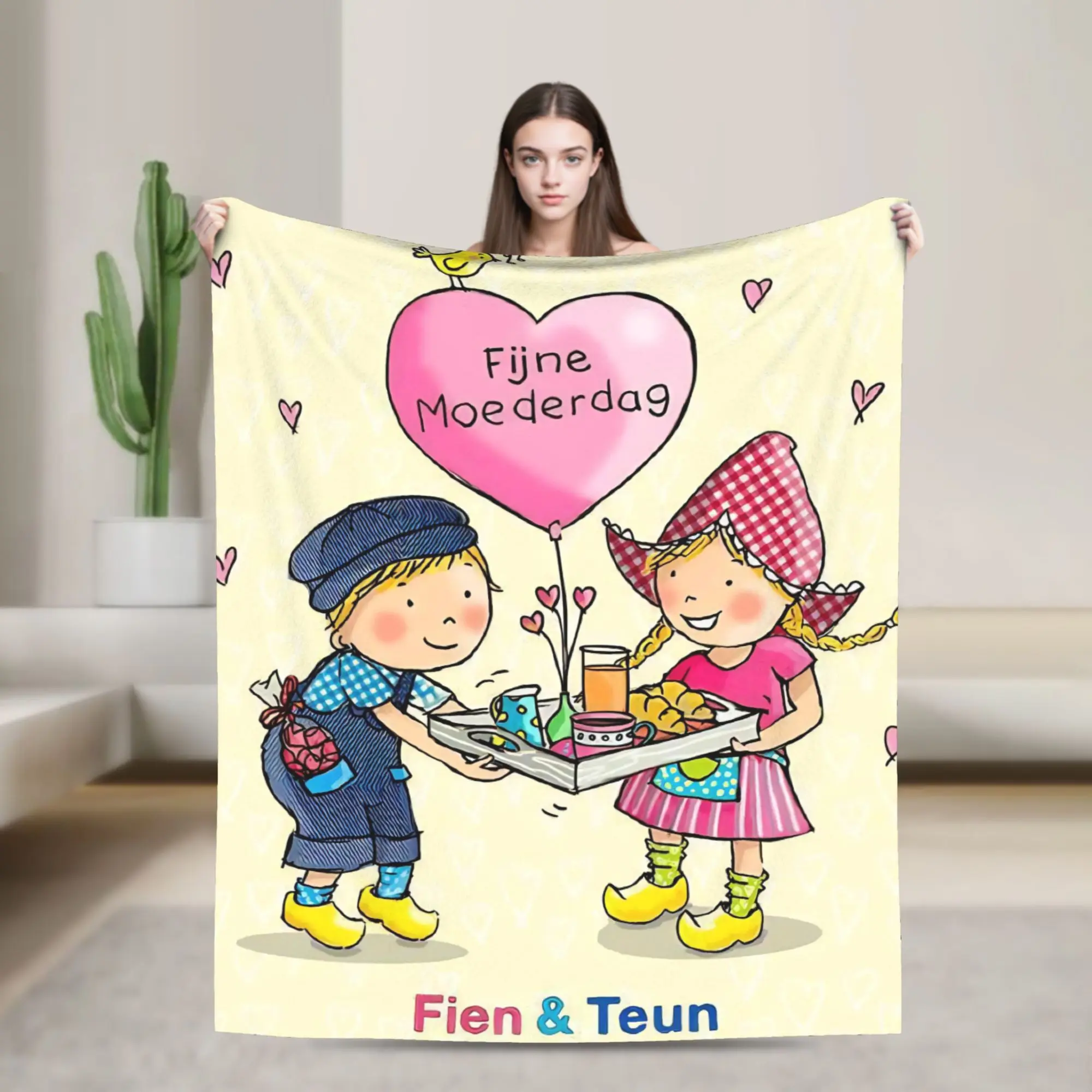Super Soft Anime F-Fien & Teun Throw Blanket Premium Flannel Fleece Lightweight  Bed Blanket Fuzzy Plush Blankets All Season Use
