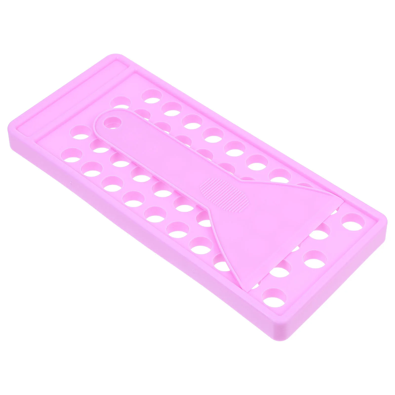 1 set Crafting Kit 50 Holes Filling Tray With Spatula Diy Balm Containers Lipstick Filling Trays Handmade Lip Balm Set Lip