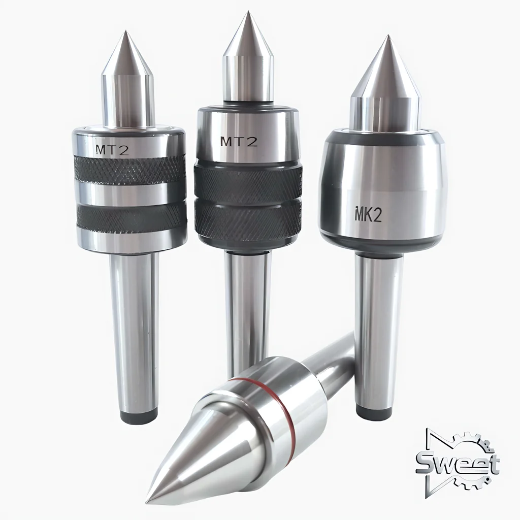 【MT2 Internal Rotation Center Mohs Taper 】 Special turning tool for woodworking lathes /CNC lathes, lathe replacement center