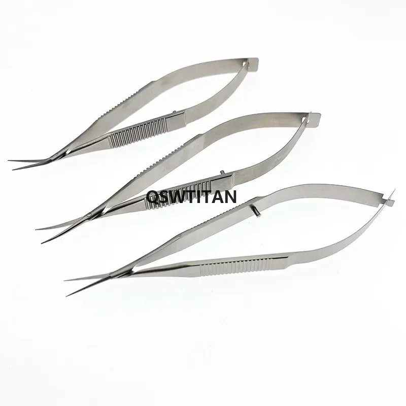 Ophthalmic Castroviejo Corneal Scissors Micro Scissors Ophthalmic Capsule Membrane Scissors Practice Instruments
