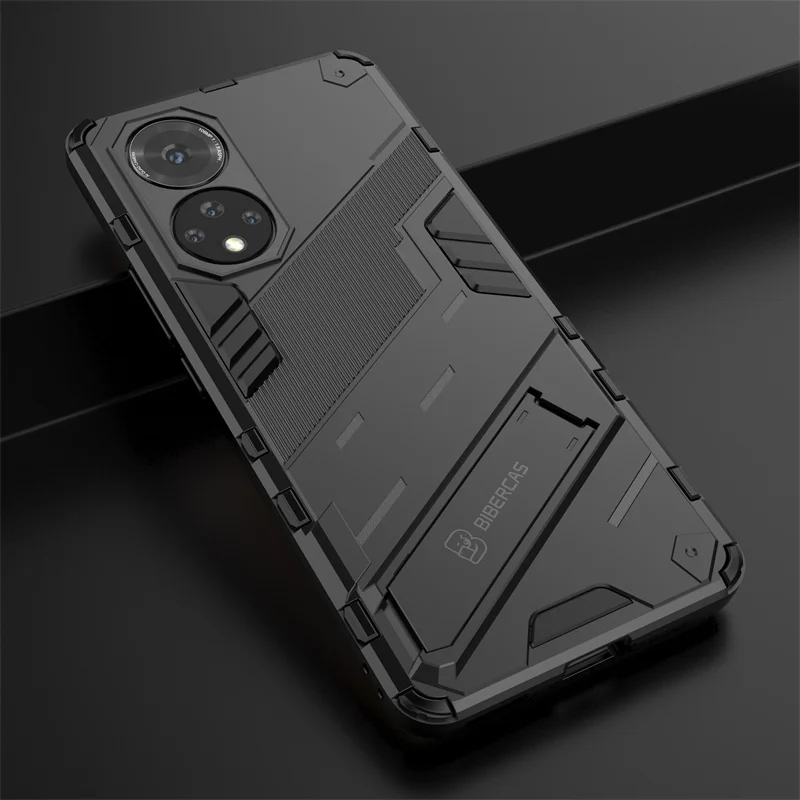 For Honor 50 5G Case Car Holder Magnetic Armor Silicone Bumper Phone Case For Honor 50 Pro Honor50 SE 50Pro Kickstand Back Cover