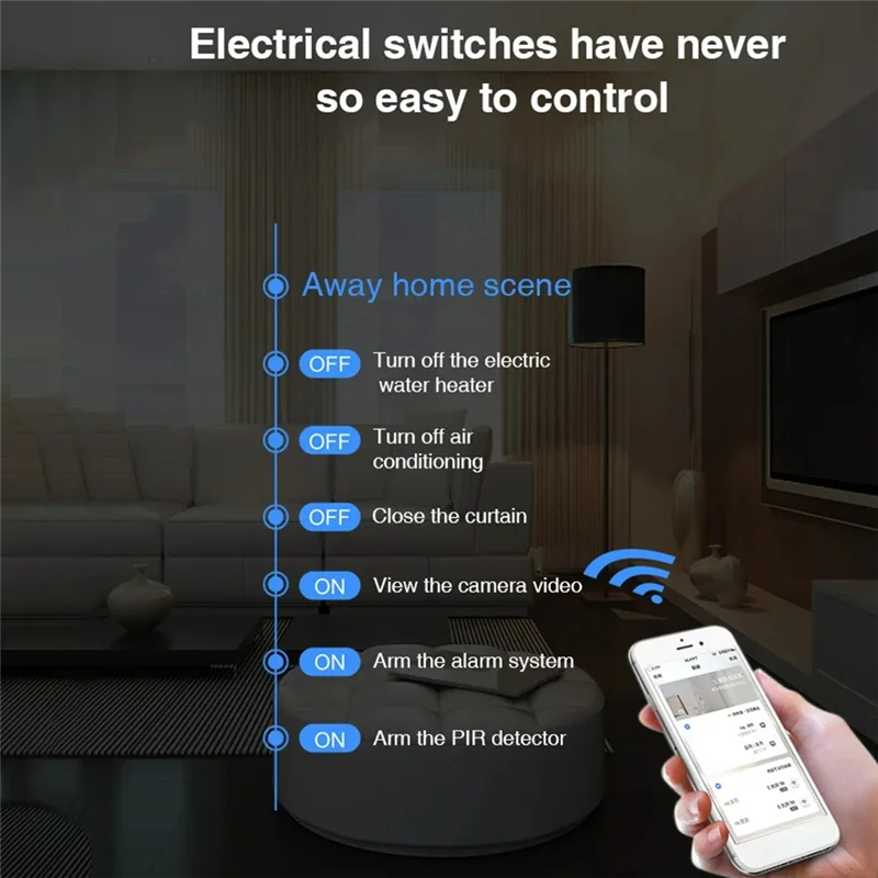 

Комплект охранной сигнализации Tuya для умного дома, Wi-Fi, беспроводная охранная сигнализация, магазин, охранная сигнализация, датчик двери, окна