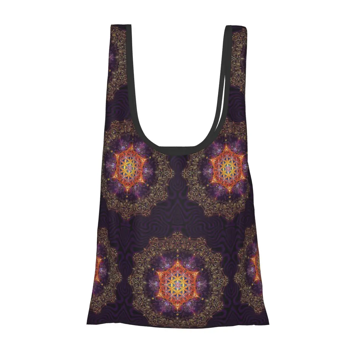 flor-da-vida-laco-dourado-mandala-portatil-tote-sacos-de-compras-dobravel-saco-de-compras-bolsa-de-ombro